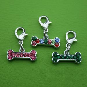 صنع عظام الكلب العلامات العلامات الحيوانات الأليفة شخصية مخصصة الزنك السبائك ريال قطري,