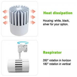 2 3 4 محول الأسلاك أضواء استشعار 40W 50W المغناطيسي الذرة أدى المسار بقعة ضوء