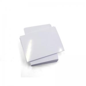 ورقة بيضاء مقاومة للحرارة ورقة من البلاستيك ورقة A4 حجم PET لجعل بطاقة الهوية
