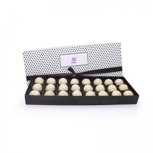 غطاء من الورق المقوى غطاء الرغوة إدراج مربع التعبئة والتغليف الشوكولاته