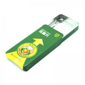 صندوق صغير مستطيل للقصدير ، منتجات صحية