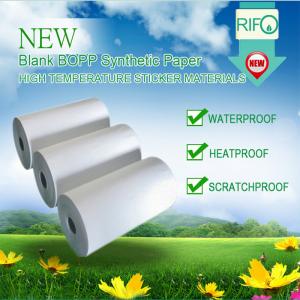 ملصقات درجة حرارة عالية ، تسمية لاصق الفينيل لاستخدام الإطارات