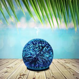 أفضل منتج في الولايات المتحدة الأمريكية بالموجات فوق الصوتية المرطب رائحة زجاجي الألعاب النارية رائحة النفط الناشر مع ضوء ملون