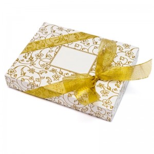 الغذاء الصف ورقة هدية مربع مربع الشوكولاته مربع الكعكة