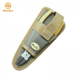 أخضر ذو طيات & حامل الحقيبة أداة