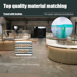 تخصيص عرض مجوهرات مجموعة فاخرة عرض مجلس الوزراء عرض على محل مجوهرات