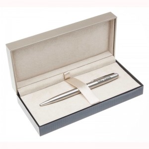 العرف شعار الملونة هدية المغناطيسي مربع التعبئة والتغليف القلم