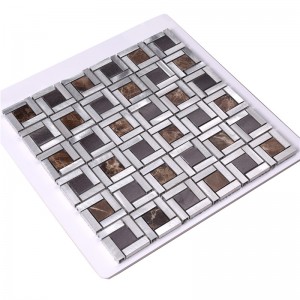 ديكور رخام فسيفساء البلاط الجدار الخارجي الكسوة