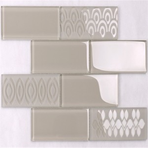 الجليد فرقعة الزجاج بلاط كسر أرابيسك متموجة الأسعار