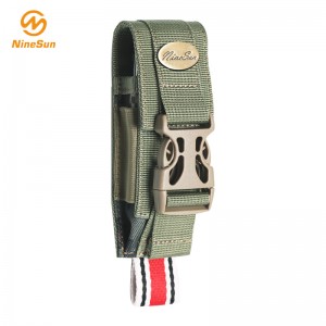 النايلون غمد سكين للطي - ns-kf-180012 الصغيرة الخضراء