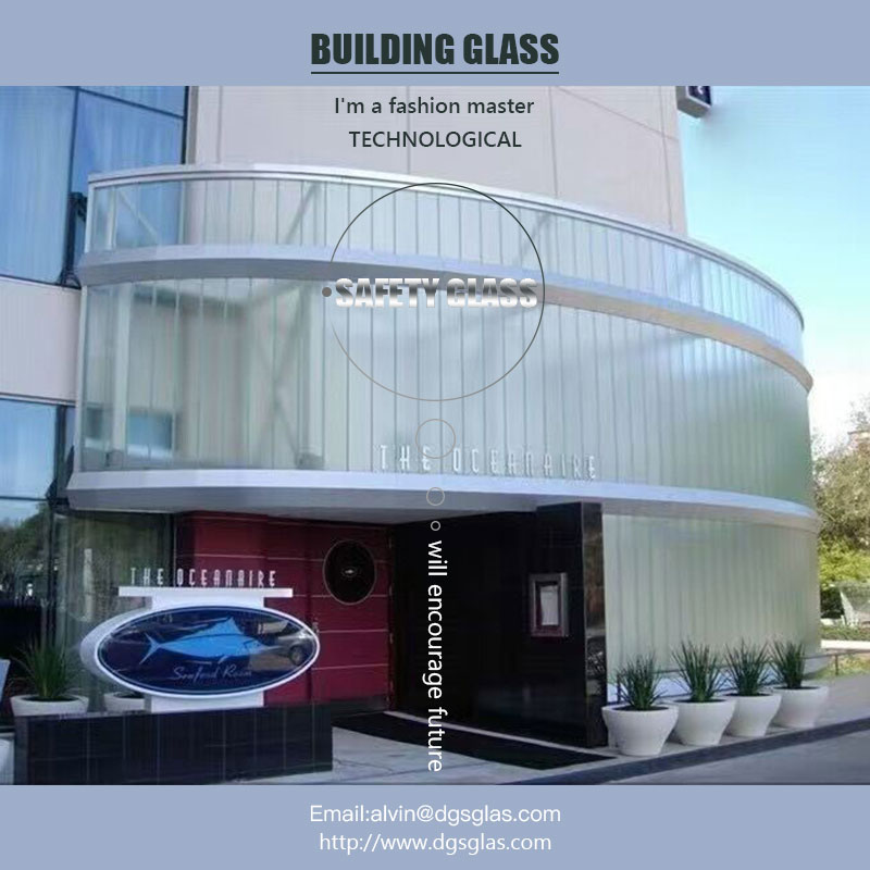 خفيفة الوزن مواد البناء الجديدة ل شفاف شكل يو قناة صورة زجاج السعر
