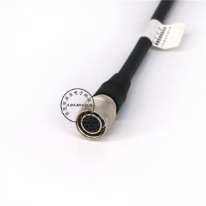 ربط الكاميرا 12 دبوس كابل الكاميرا الصناعية دائرية