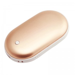 جهة دفئا شحن كنز انفجار سخان كهربائي USB قوة المحمول مصغرة حصى محظوظ الحجر