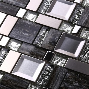 الجملة العتيقة الفسيفساء المغربية المختلطة احباط مطلي الزجاج بلاط الجدار الديكور