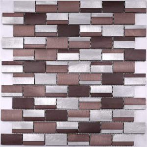 بالكهرباء الزجاج ميكس سبائك الألومنيوم فسيفساء بلاط HLC31