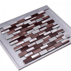 بالكهرباء الزجاج ميكس سبائك الألومنيوم فسيفساء بلاط HLC31