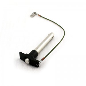 عقبة دبوس مع الحبل الفولاذ المقاوم للصدأ