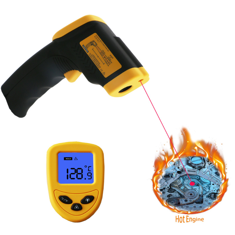 شعبية الساخن بيع المنتج ليزر درجة الحرارة بندقية ميزان الحرارة الصناعية بالأشعة تحت الحمراء