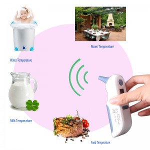 السريرية الجبين والأذن الطفل حمى الأشعة تحت الحمراء قياس درجة الحرارة