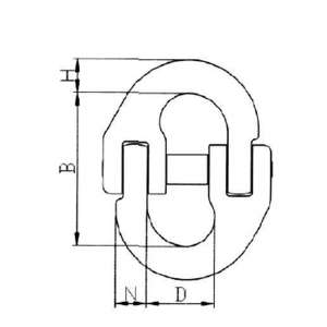 سلسلة ربط G80 صلة مع الربيع