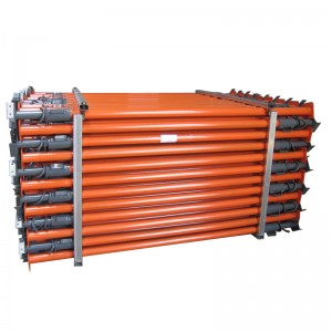 مسحوق المغلفة السقالات الصلب قابل للتعديل الدعامة