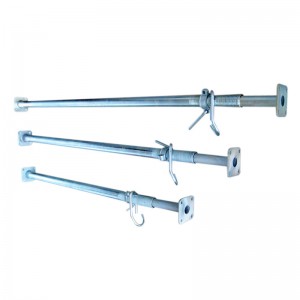 تراجع الساخنة المجلفن السقالات الصلب قابل للتعديل الدعامة