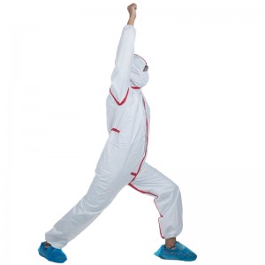 Microporous Coverall Class 5/6 Microporous المعاطف المتاح الصغيرة