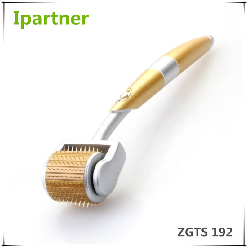 Ipartner أحدث حزمة ZGTS ديرما الأسطوانة 192 إبر للعناية بالوجه وعلاج تساقط الشعر