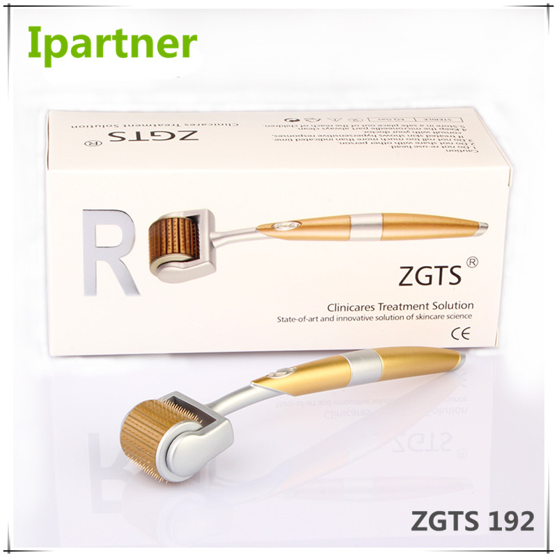Ipartner أحدث حزمة ZGTS ديرما الأسطوانة 192 إبر للعناية بالوجه وعلاج تساقط الشعر