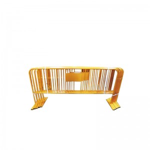 حاجز المرور على الطرق المعدنية حاجز التحكم في الحشود