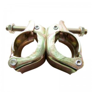 سقالات مختوم JIS نوع مقرنة دوارة الأصفر الزنك