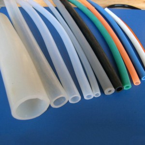 أنابيب مطاطية مقاومة للرطوبة سيليكون مشطوفة بدرجة حرارة عالية