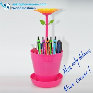 Akbrand زهرة على شكل مربع تخزين مربع