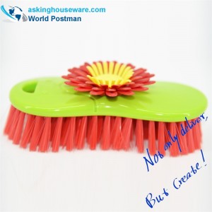 Akbrand زهرة على شكل ملابس ، أحذية ، فرشاة التنظيف