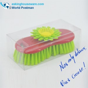 Akbrand زهرة على شكل ملابس ، أحذية ، فرشاة التنظيف