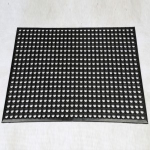 المطاط الطبيعي antislip تصريف المطاط حصيرة للمطبخ