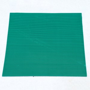 مقاومة للحرارة المضادة للانزلاق الضلع المطاطي ورقة لالجراج