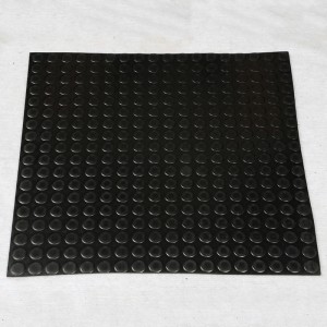 جولة نقطة واجب ثقيل المطاط بلاط المطاط المطاط ماتس مستقرة للالأنطوائي مستقر