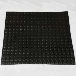 مكافحة التعب دوت السطح السطحية المطاطية الزراعية حصيرة المطاط حصيرة الحيوانية للحافظ على الحيوانات