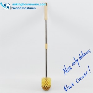 Akbrand مرحاض السلطانية فرشاة مرونة الفولاذ المقاوم للصدأ الأنابيب