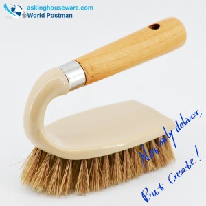 مقبض فرشاة Akbrand Beach مع لوح مربع