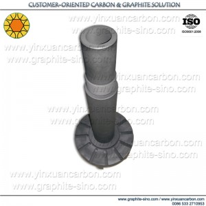 إفراغ الغاز الجرافيت الدوار رمح