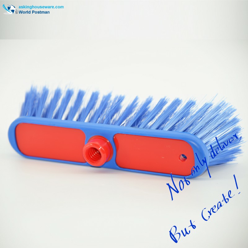 Akbrand Wider Brush مجلس بلاستيكي مكنسة رأس مع متناظرة لينة TPR Bordure