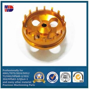 خدمة التصنيع باستخدام الحاسب الآلي تحول جزء النحاس لآلة الاستغناء التلقائي