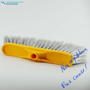 رأس مكنسة بلاستيكية Akbrand مع لوحة فرشاة طويلة الشكل W