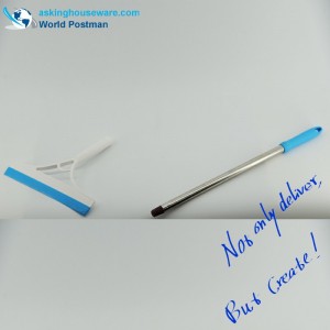 اكبراند 66 سم طويل مقبض النافذة ممسحة مع أنابيب الفولاذ المقاوم للصدأ