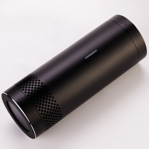 سيارة لتنقية الهواء USB بالطاقة مع الكشف عن نوعية الهواء وظيفة لإزالة الدخان / الغبار / رائحة الحيوانات الأليفة / الروائح الكريهة / ا...