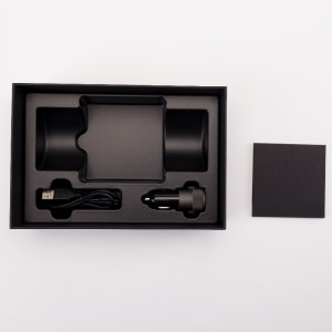 سيارة لتنقية الهواء usb بالطاقة مع ذكي كشف نوعية الهواء وظيفة لإزالة الفورمالديهايد / smong / pm2.5 / ثاني-- جهة الدخان / رائحة / الغبار-- سيا...