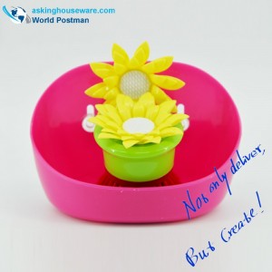 فرشاة تنظيف وتجميع Akbrand للمطبخ مع المصاصين في الجانب