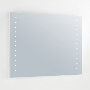 الاتحاد الأوروبي والولايات المتحدة الأمريكية الفاخرة LED المضاءة الخلفية الحمام مضيئة مرآة ENE-AL-106